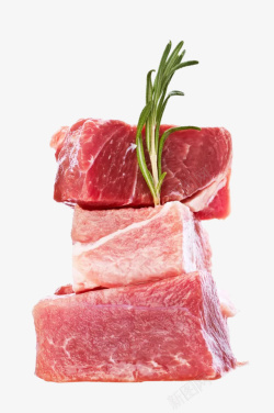 剁剁剁鲜肉堆叠食物高清图片