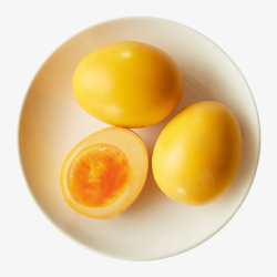 早餐熟鸡蛋卤味零食溏心蛋小吃休闲素材