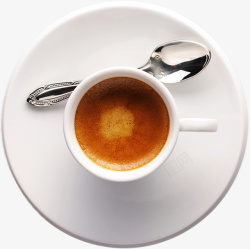咖啡勺子咖啡杯子元素高清图片