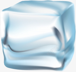 冰方块透明单独渐变素材
