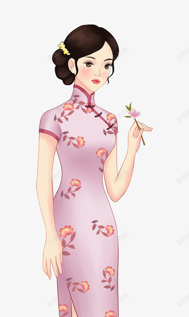 卡通美女妇女节png免抠素材_88icon https://88icon.com 卡通 美女 妇女节 卡通美女 节日