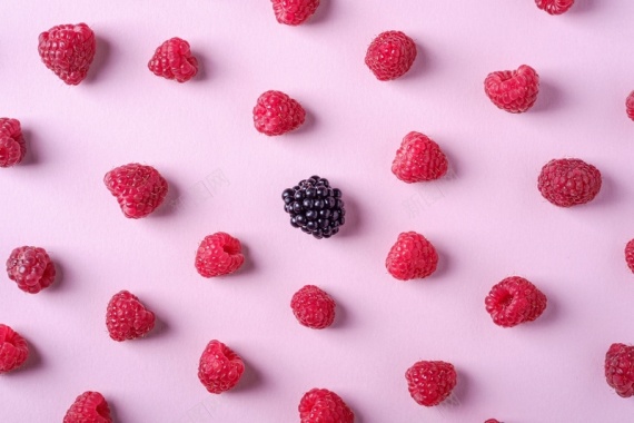草莓粉色背景水果背景