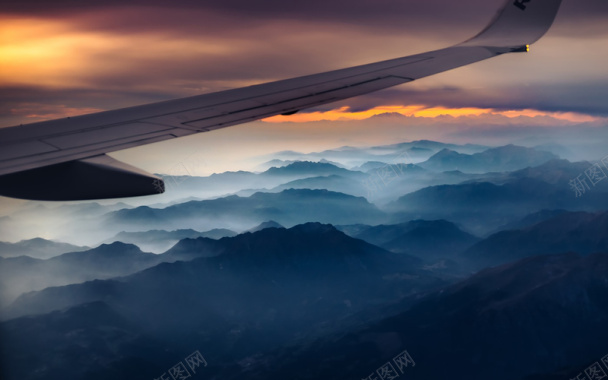 天空晚霞恐惧摄影摄影图片