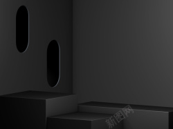 CD4黑色空间3D背景下载素材