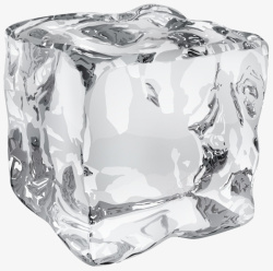 冰方块透明单独手绘素材