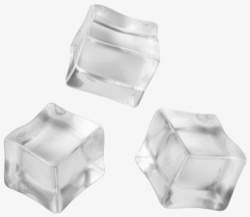 冰方块透明单独3块素材