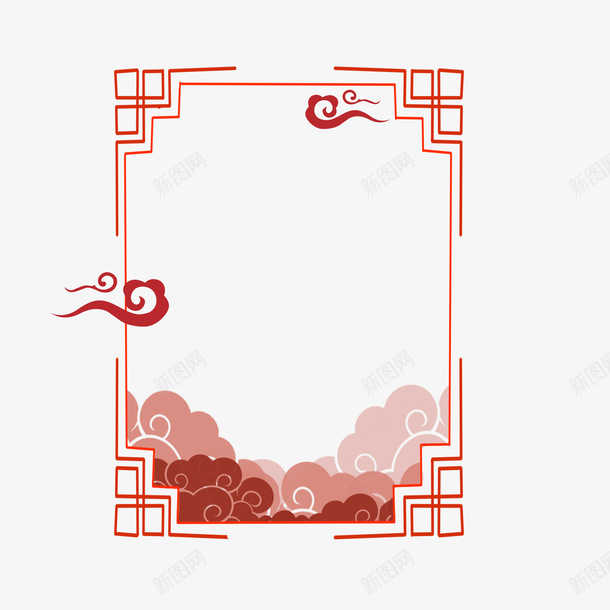 边框素材png免抠素材_88icon https://88icon.com 边框 花纹 矢量素材 PNG 免费下载 底纹边框 中国古典风 边框素材 白色 中国风文字框