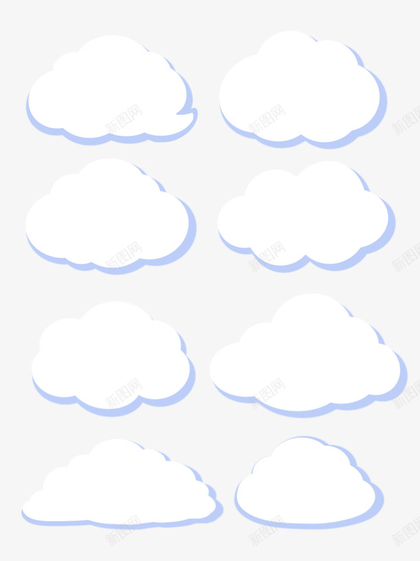 简约卡通云朵免抠素材白云透明图可爱插画png免抠素材_88icon https://88icon.com 免扣 免抠 卡通 漂浮素材 白云 简约 绘描白云 可爱 插画