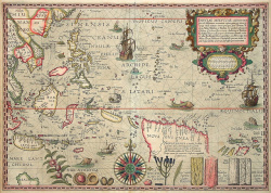 海盗航海地图素材