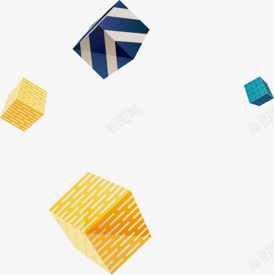 C4D漂浮的正方体元素png免抠素材_88icon https://88icon.com C4D 正方体 元素 漂浮