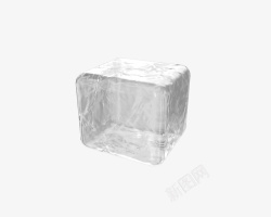 冰方块透明单独素材