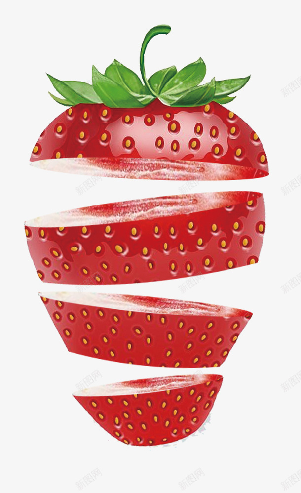 水果草莓切面png免抠素材_88icon https://88icon.com 水果 草莓 切面 水果切面