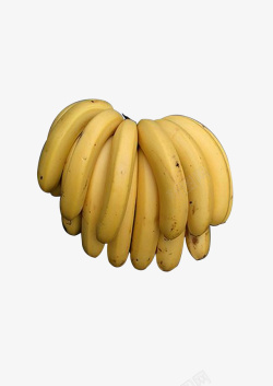 大串一大把黄色香蕉高清图片
