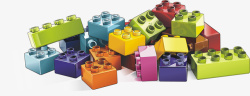 3D彩色积木方块模型素材