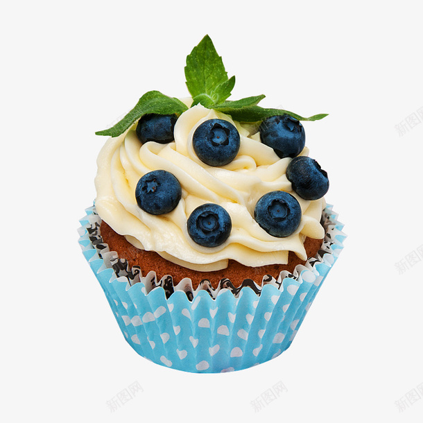 清新蓝莓小蛋糕png免抠素材_88icon https://88icon.com 蓝莓 小蛋糕 糕点 蓝色
