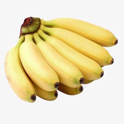 一把香蕉香蕉黄色长素材