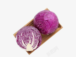 紫包菜紫甘蓝素材
