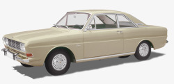 Ford Taunus P6 15M Ts Coupe Vintage 19661968吃鸡素材