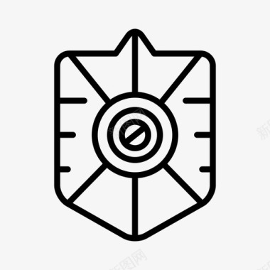 皇家盾徽章保护图标