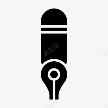 水笔采购产品自来水笔自来水笔笔尖图标