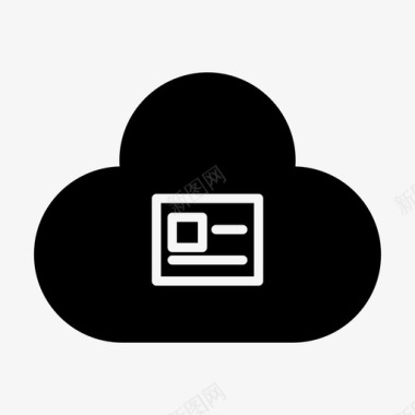 服务器云托管网络图标