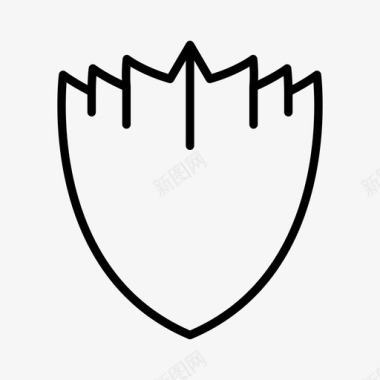 皇家盾徽章保护图标