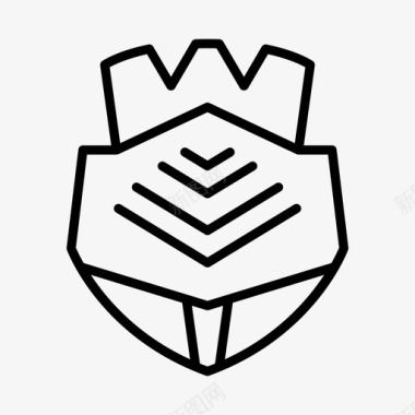 皇家盾徽章保护图标