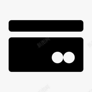 信用卡宣传册信用卡商务卡现金卡图标
