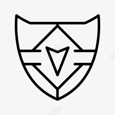 皇家盾徽章保护图标