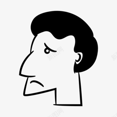 悲伤化身漫画图标