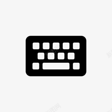 技术素材键盘电脑设备图标