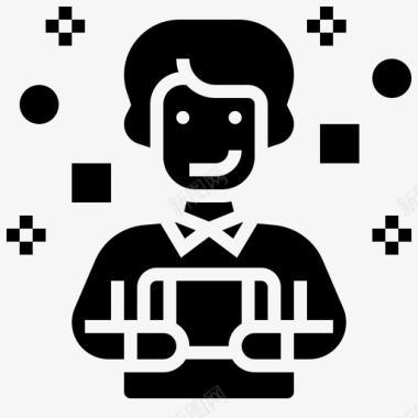 玩家电子游戏电子游戏机游戏机图标