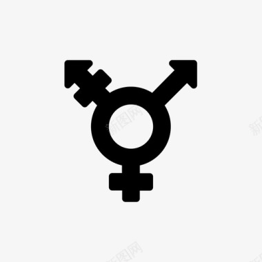 女性符号性别男性符号图标