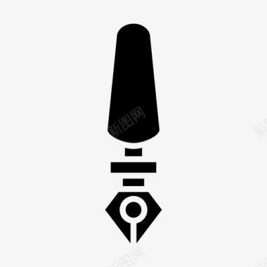 水笔采购产品自来水笔自来水笔笔尖图标