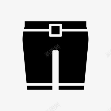 衣服短裤衣服裤子图标