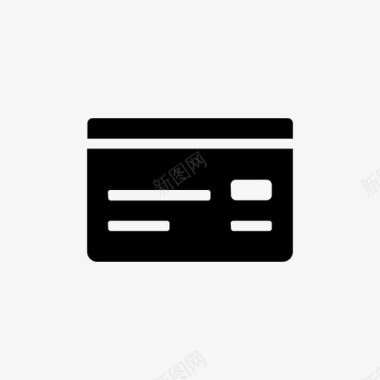 信用卡宣传册银行atm现金图标