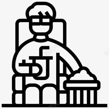 播放电影图标电影院娱乐电影图标