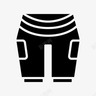 衣服短裤衣服裤子图标