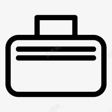 财务收据公文包包生意图标
