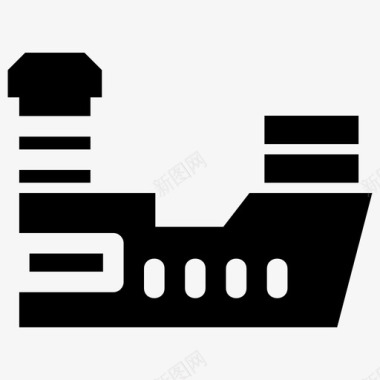 货船船商业送货船图标