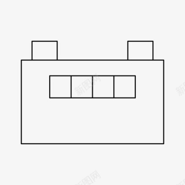 电池的能量电池蓄电池充电图标