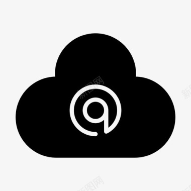 服务器云地址托管网络图标