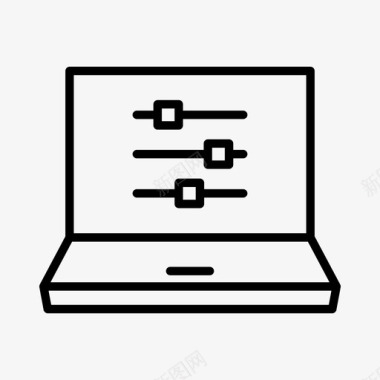 电脑入侵笔记本电脑电脑配置图标