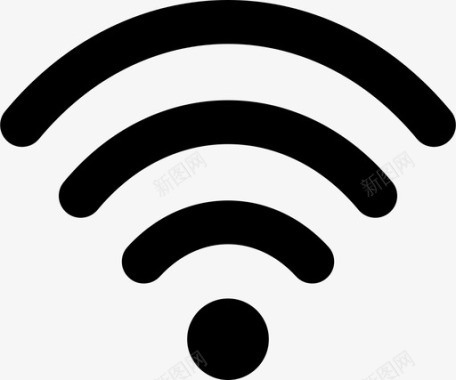 互联网网页图标设计wifi连接互联网图标
