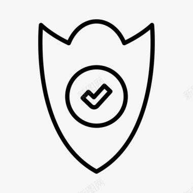 皇家盾徽章保护图标