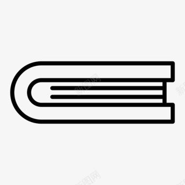 英文书书知识图书馆图标