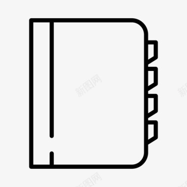 英文书书知识图书馆图标