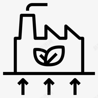 环保知识讲座地热能替代能源环保图标