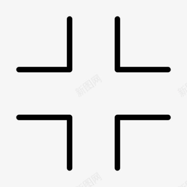 播放电影图标退出全屏折叠媒体图标