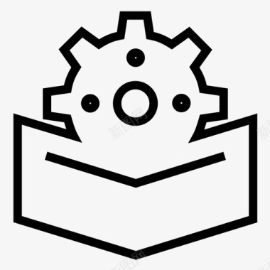 齿轮标志齿轮箱汽车设置图标